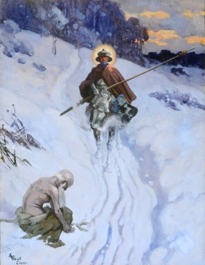 성 마르티노와 걸인_by Gustav Adolf Closs_in 1900s.jpg